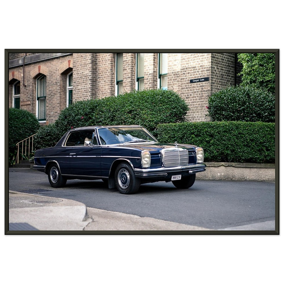 Thumbnail: Mercedes Benz 250CE - Metal Framed Poster