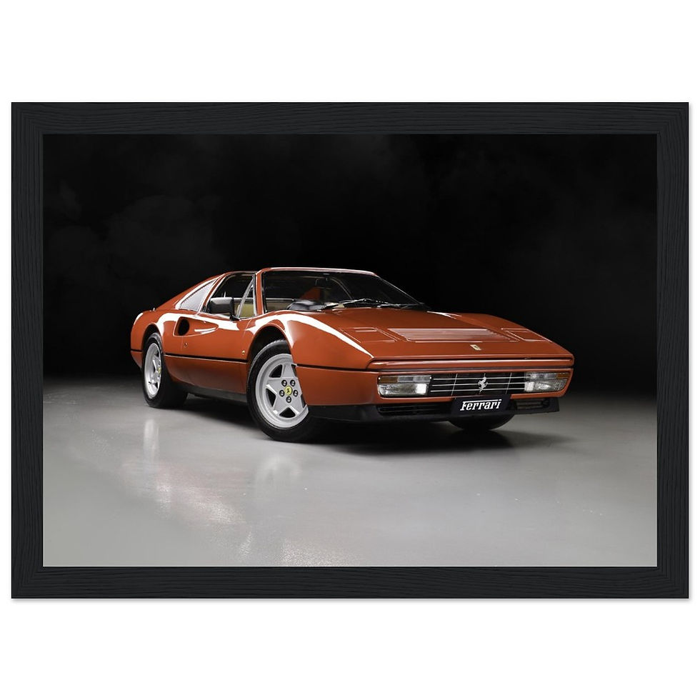 Thumbnail: Ferrari 328 - Wooden Framed Poster