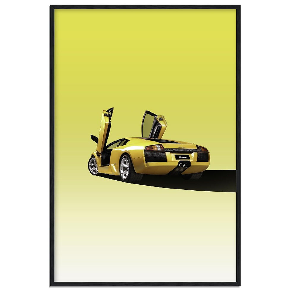 Thumbnail: Lamborghini Mucielago - Wooden Framed