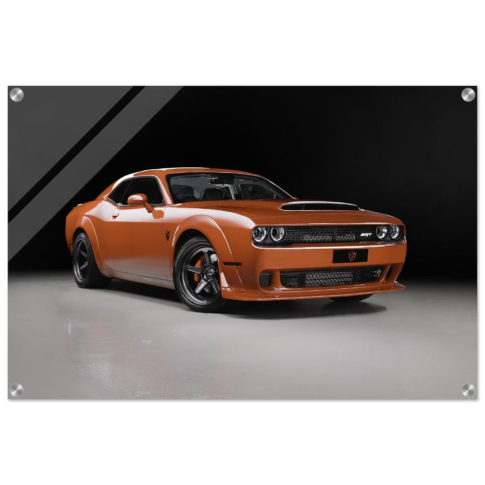 Thumbnail: Dodge Challenger Demon - Acrylic Print