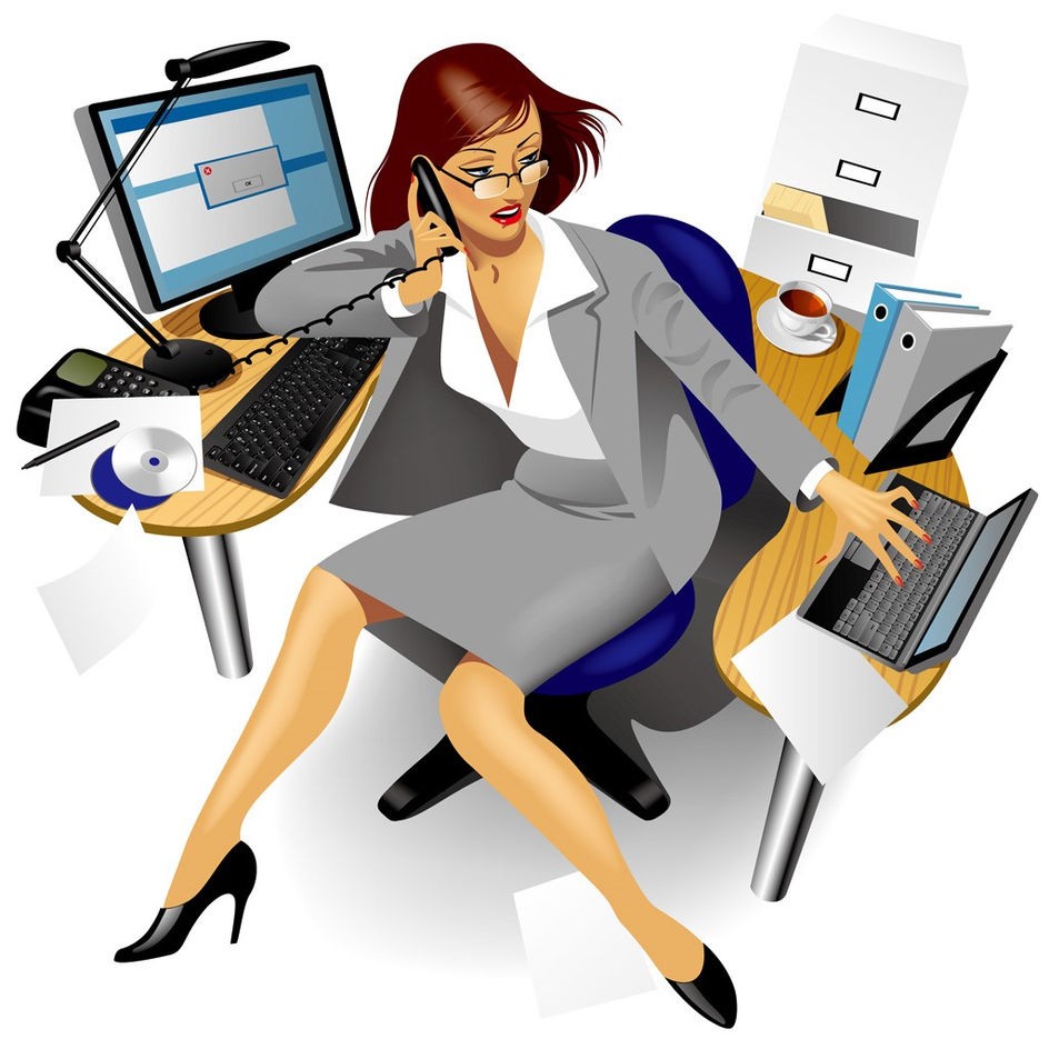 The Busy Lady of Greenbacks and Associates Group.
