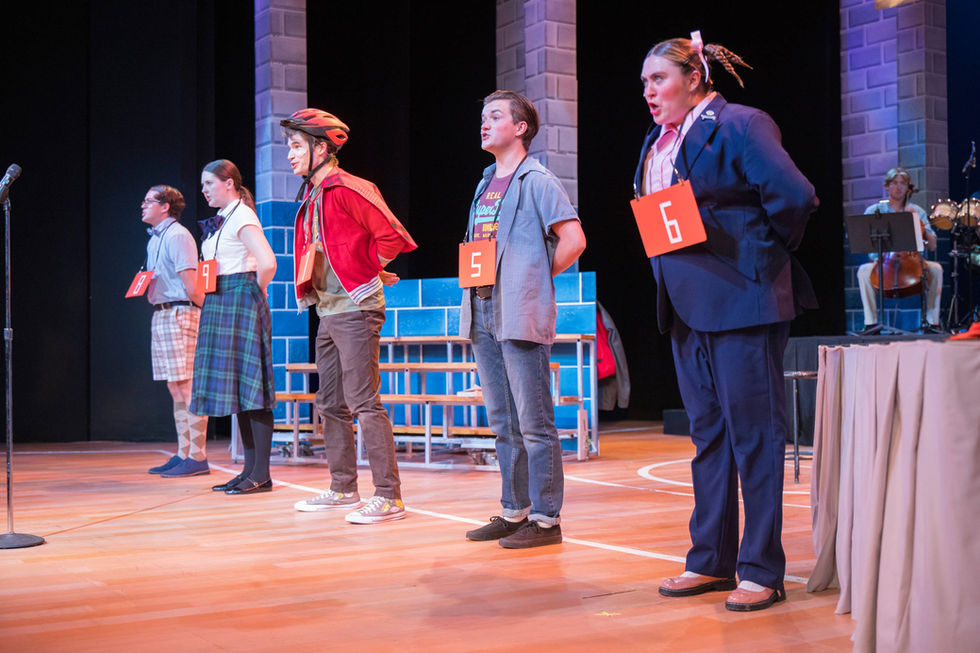 Select cast of 25th Annual Putnam County Spelling Bee
