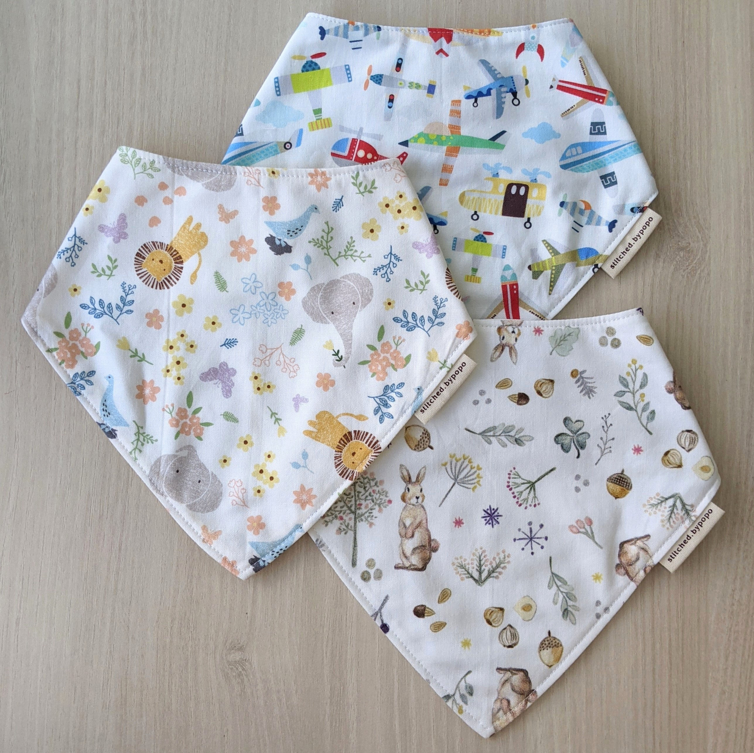 Bandana Bib － Bundle of 3