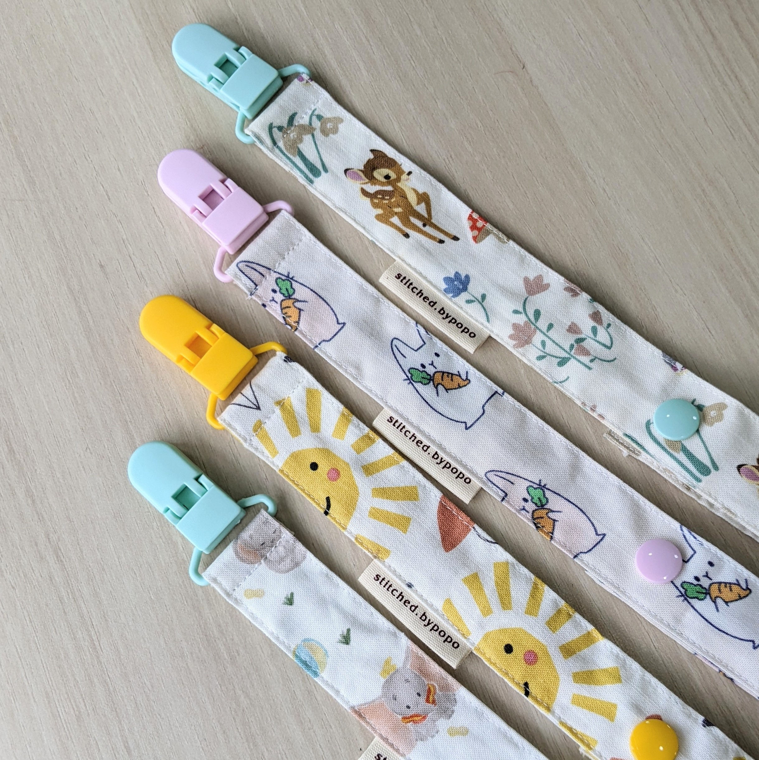 CUSTOMIZE YOUR OWN - Pacifier/toy Clip