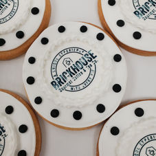 Logo Cookie for Brickhouse Gourmet Coffee and Teas