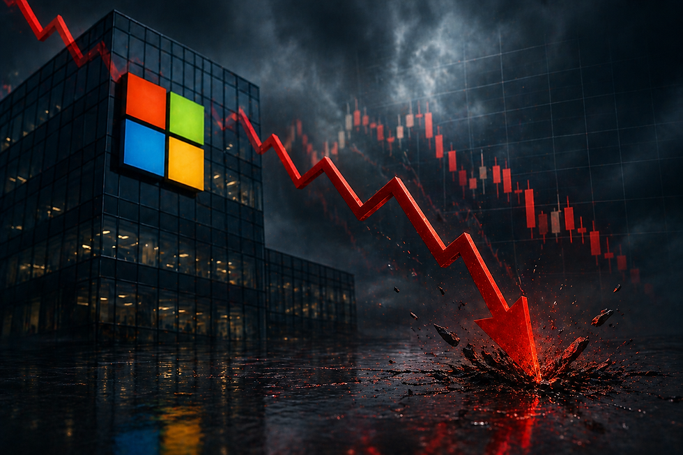 Microsoft daalt na sterke cijfers, wat missen beleggers?