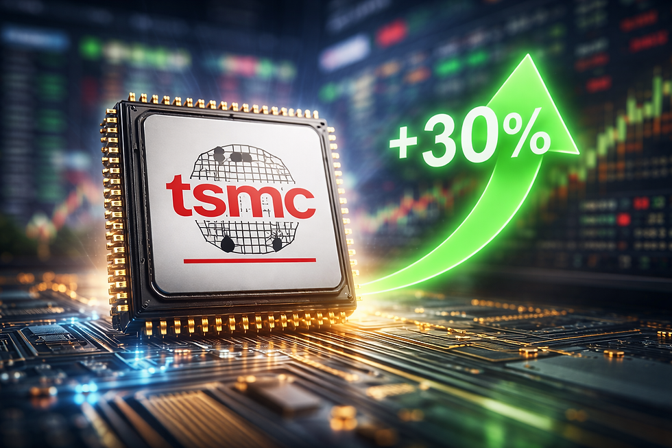 TSMC ziet omzet met 30% stijgen: moet je nu instappen?
