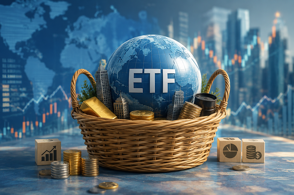 ETF in mandje