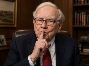Warren Buffett op kantoor