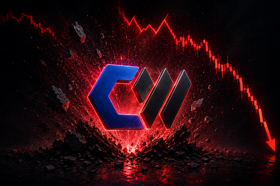 Dalende CoreWeave