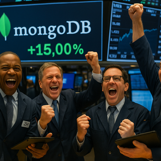 Kwartaalcijfers MongoDB: aandeel schiet 15% omhoog na indrukwekkende groeicijfers