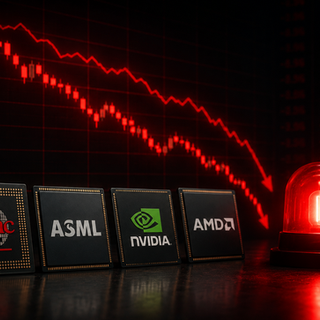 Deze chipgigant vertraagt ineens en beleggers in ASML en Nvidia maken zich zorgen