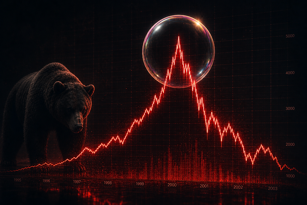 Bearmarkt en bubbel