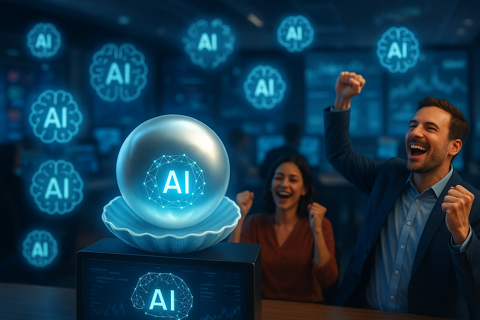 Waarom één AI aandeel slaagt waar de rest faalt