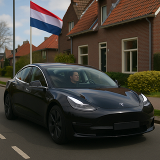 Tesla rijdt FSD in Nederland