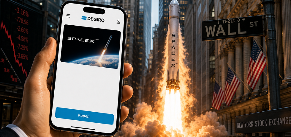 SpaceX op de beurs