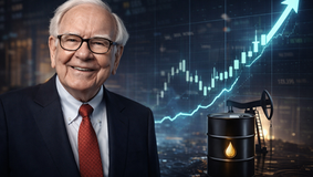 Warren Buffett met olieaandeel