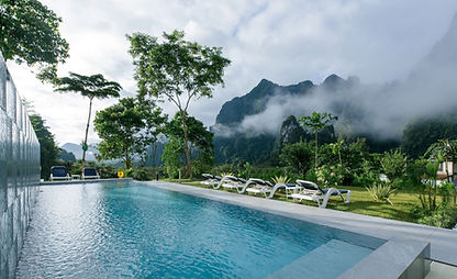 Indulge in a refreshing escape at our outdoor swimming pool, where every dip is accompanied by breathtaking views of majestic mountains, verdant forests, and ethereal mist that blankets the surroundings. Nestled amidst the serene beauty of nature, our pool offers a tranquil oasis for guests to unwind and rejuvenate.