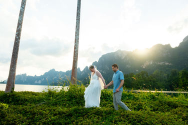 Elopement on Cheow Lan Lake