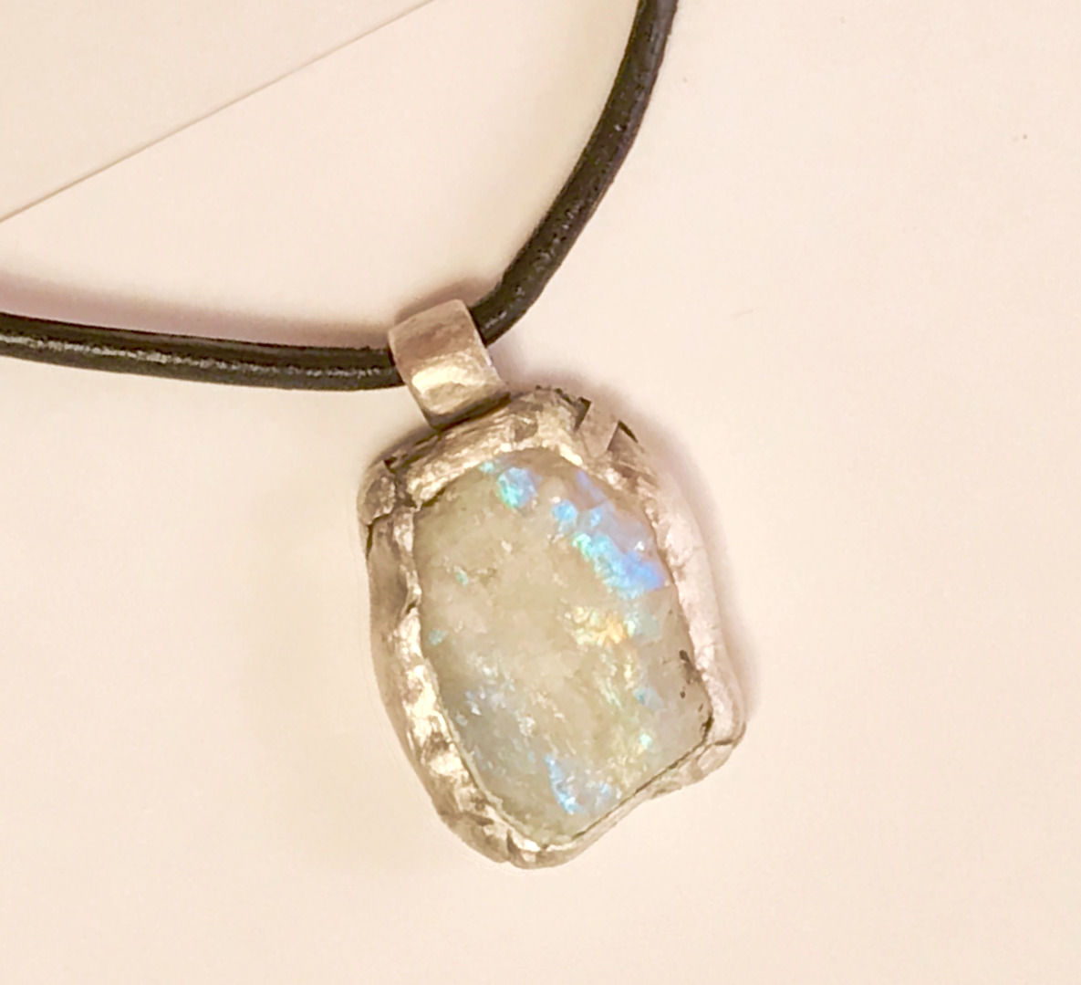 Natural Moonstone Pendant/SOLD