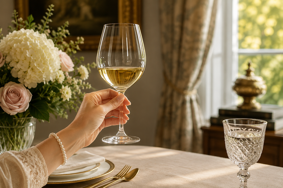 How to Hold a Wine Glass Correctly