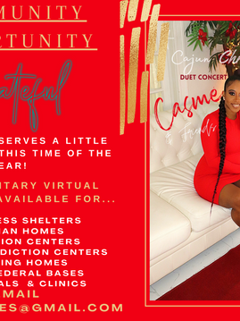 A CAJUN CHRISTMAS W/ CASMÈ & FRIENDS - 1st 50tickets get freebies!