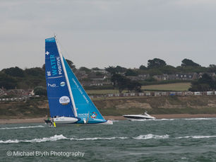 Canada Ocean Racing's Imoca 60 yacht 'Be Water Positive'