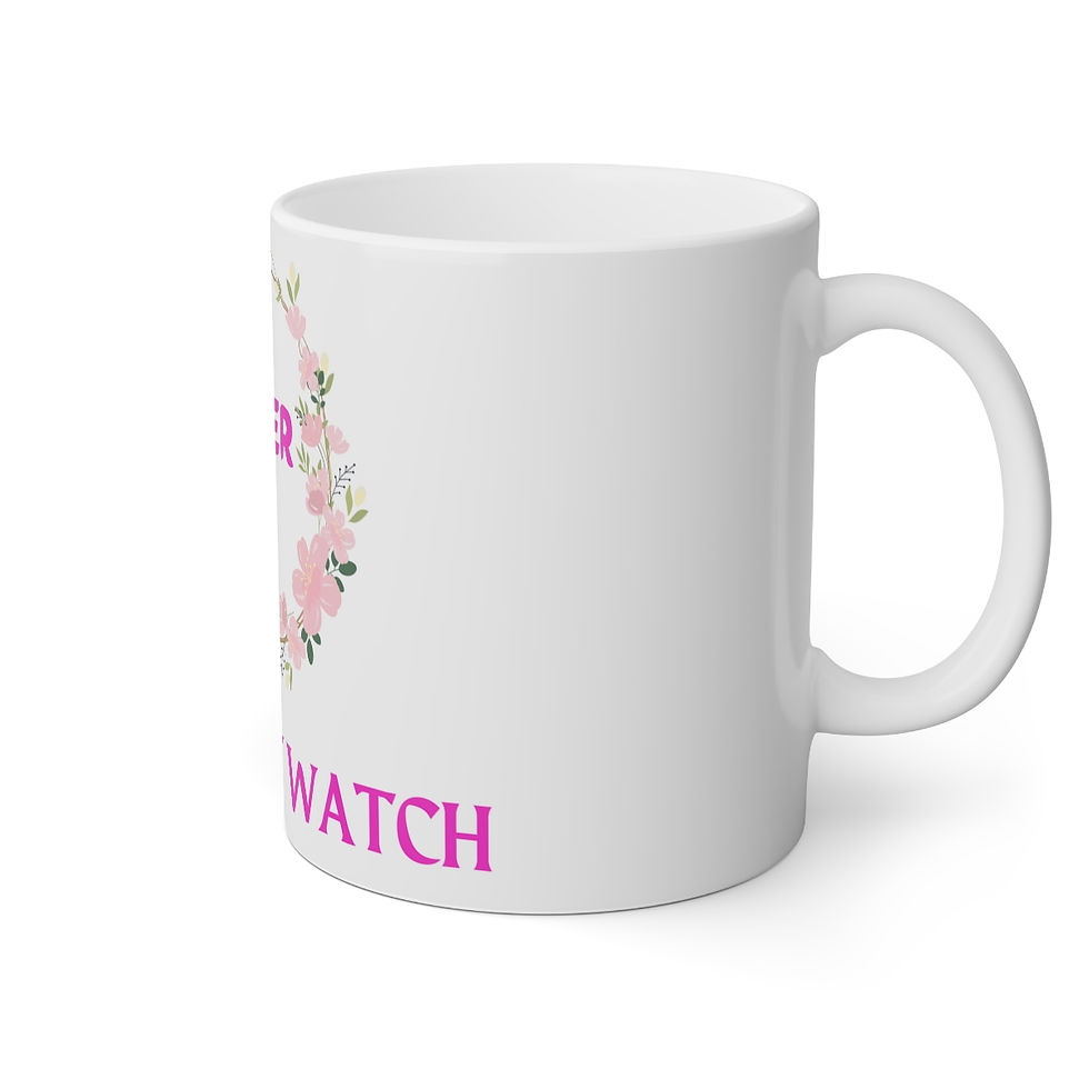 Thumbnail: CANCER NOT ON MY WATCH White Mug, 11oz
