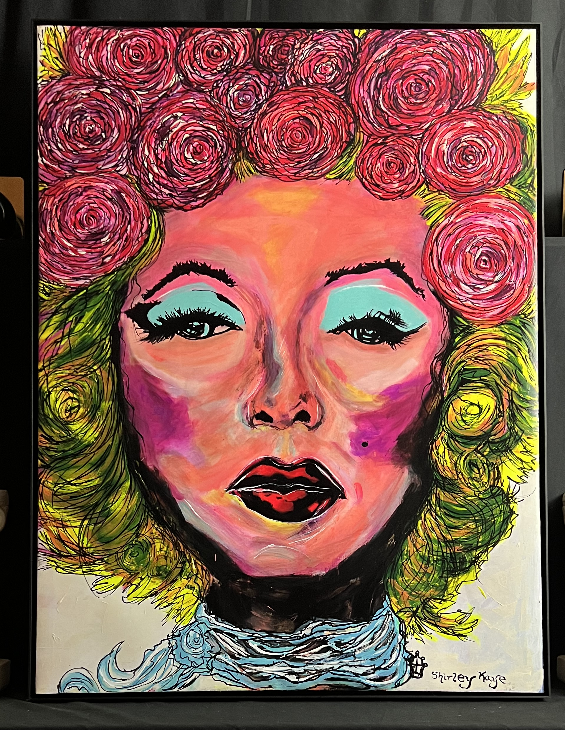 "Pretty Baby" (Acrylic On Canvas Painting)