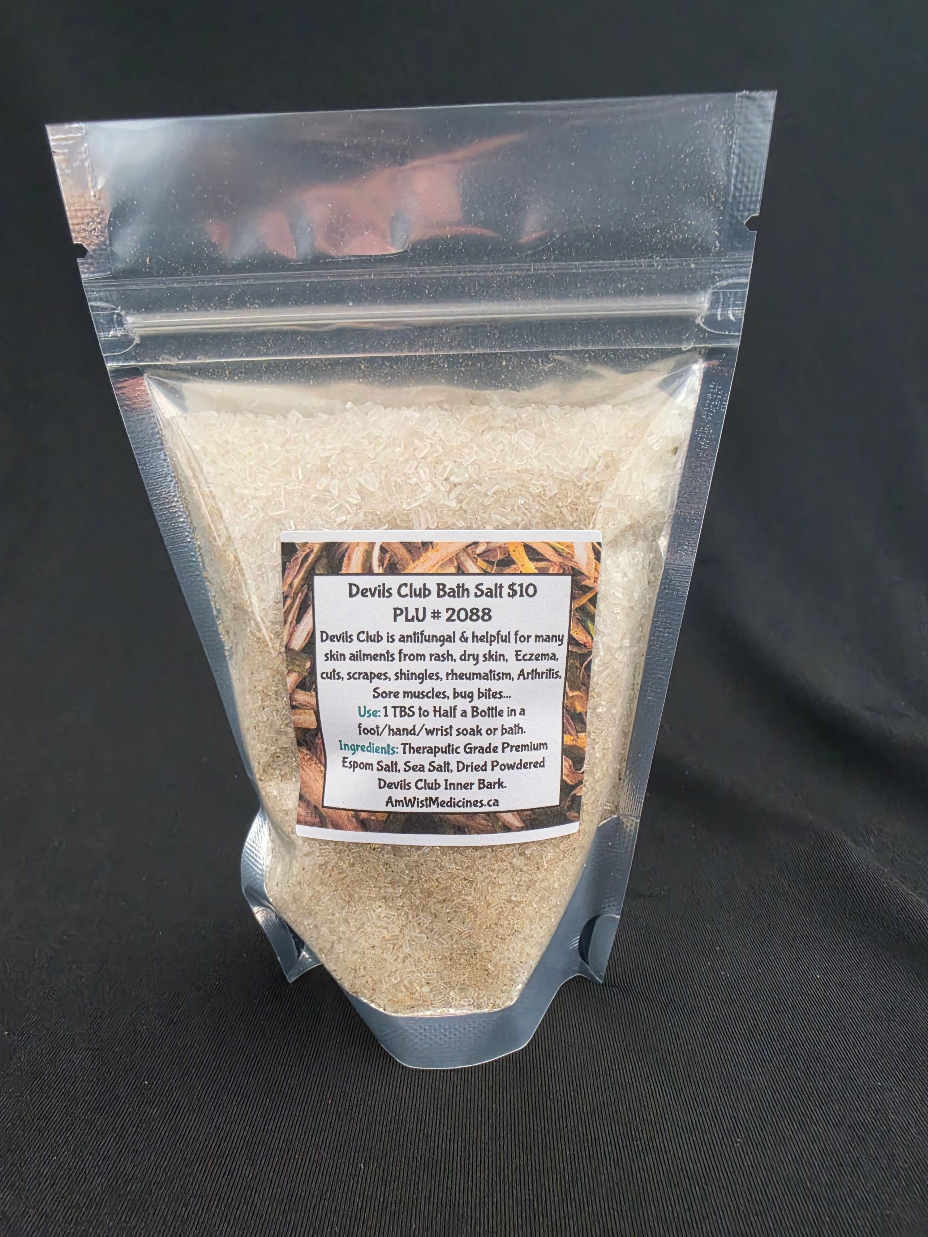 Devils Club Bath Salt Bag