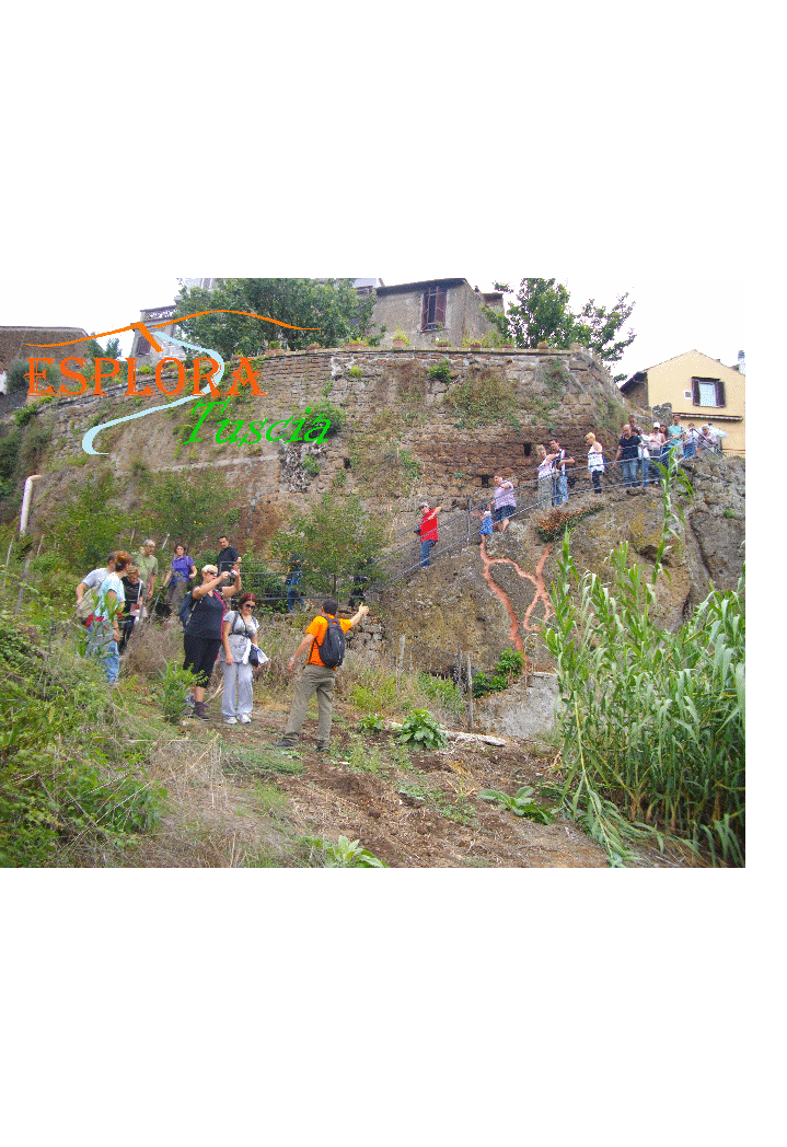 Esplora Tuscia- Nepi Percorso cascata di Cavatera.gif