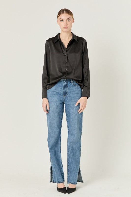 Miniatura: MONROW  SILK SHIRT