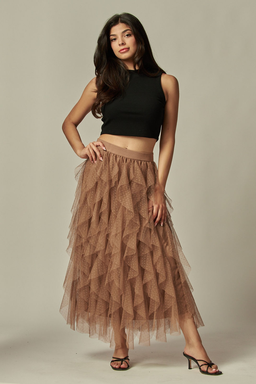 Thumbnail: RUFFLE TULLE SKIRT
