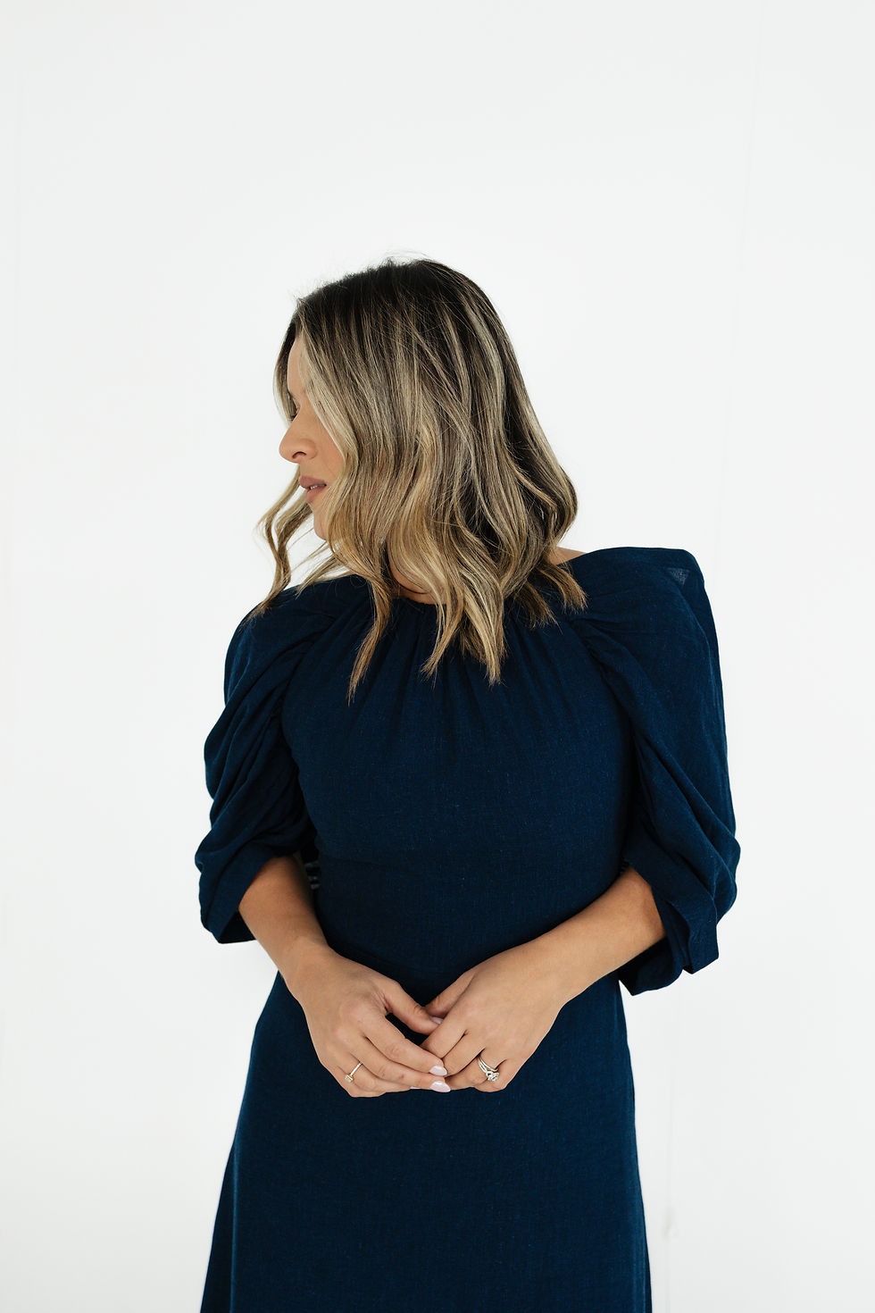 Miniatura: LINEN DRESS SLEEVES