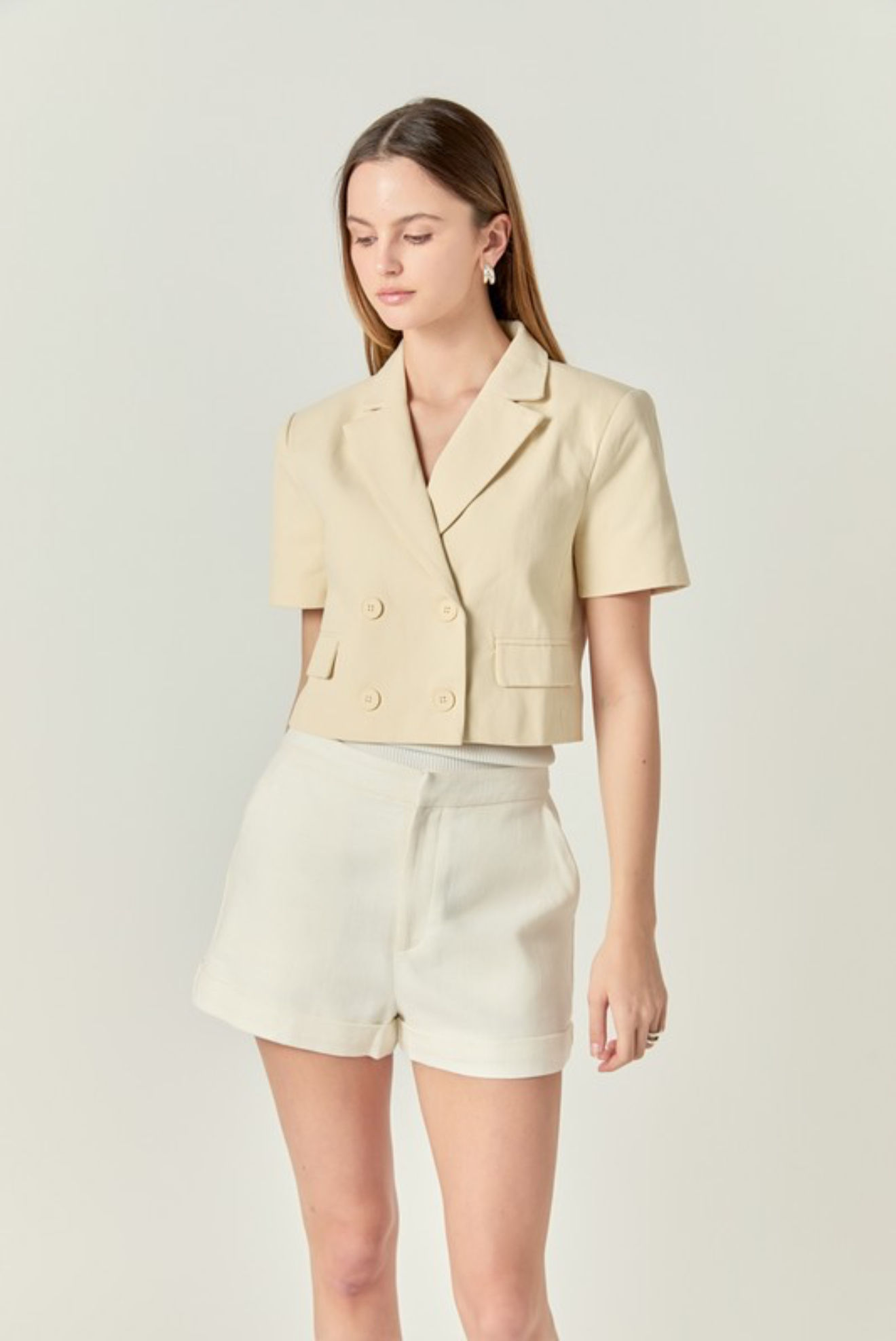 BELLE CROPPED BLAZER