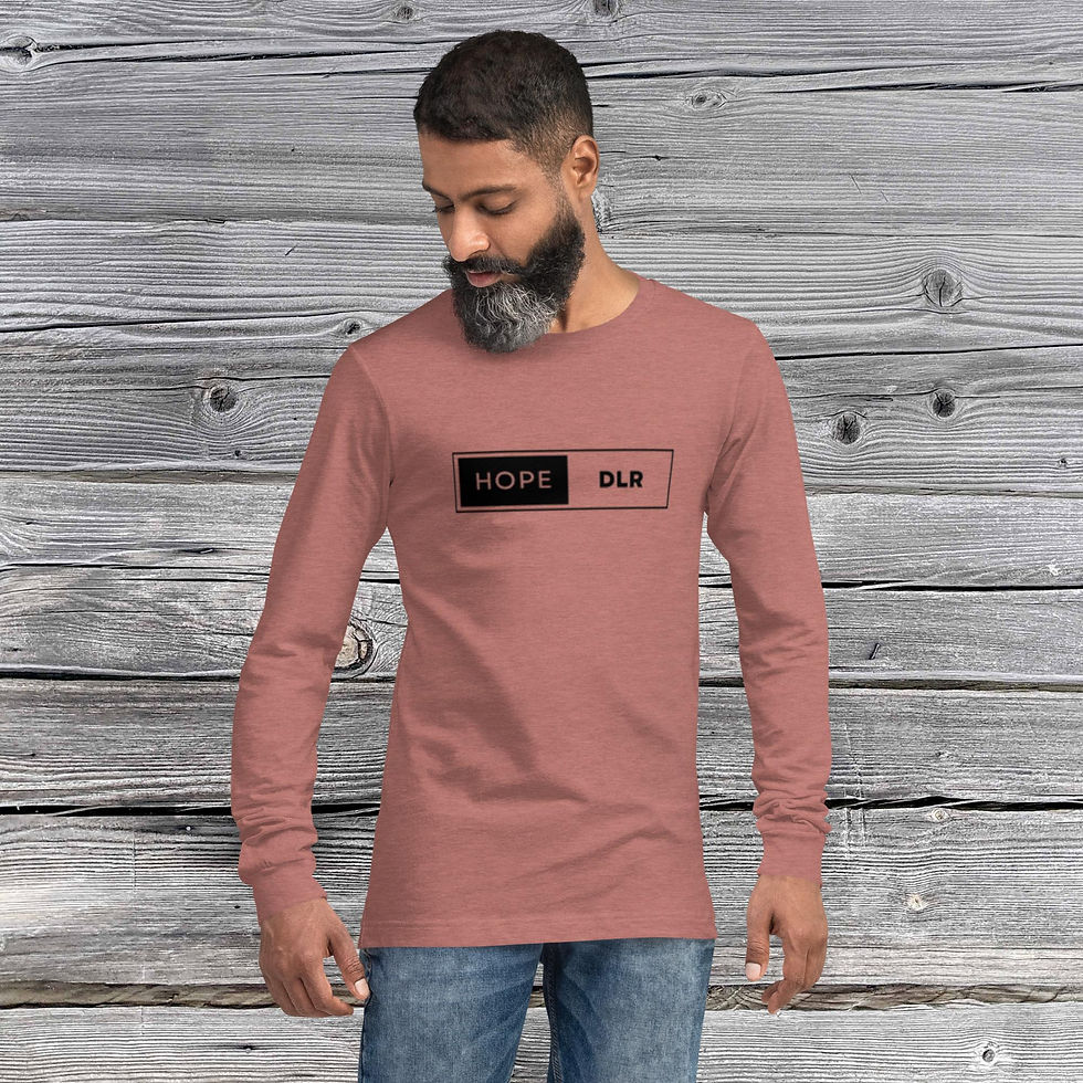 Thumbnail: Unisex HOPE DLR Long Sleeve Tee
