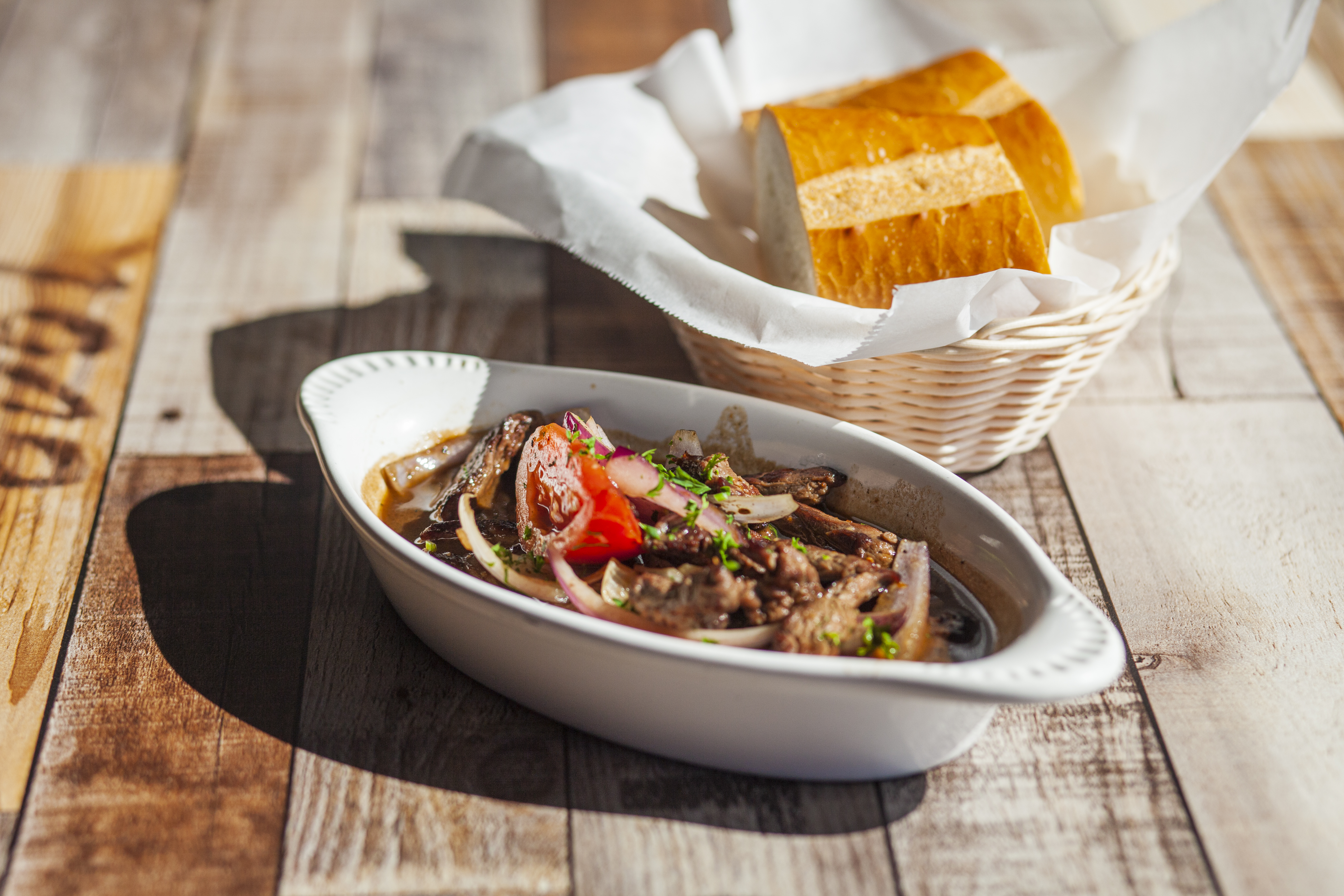 Arranged Food and Objects