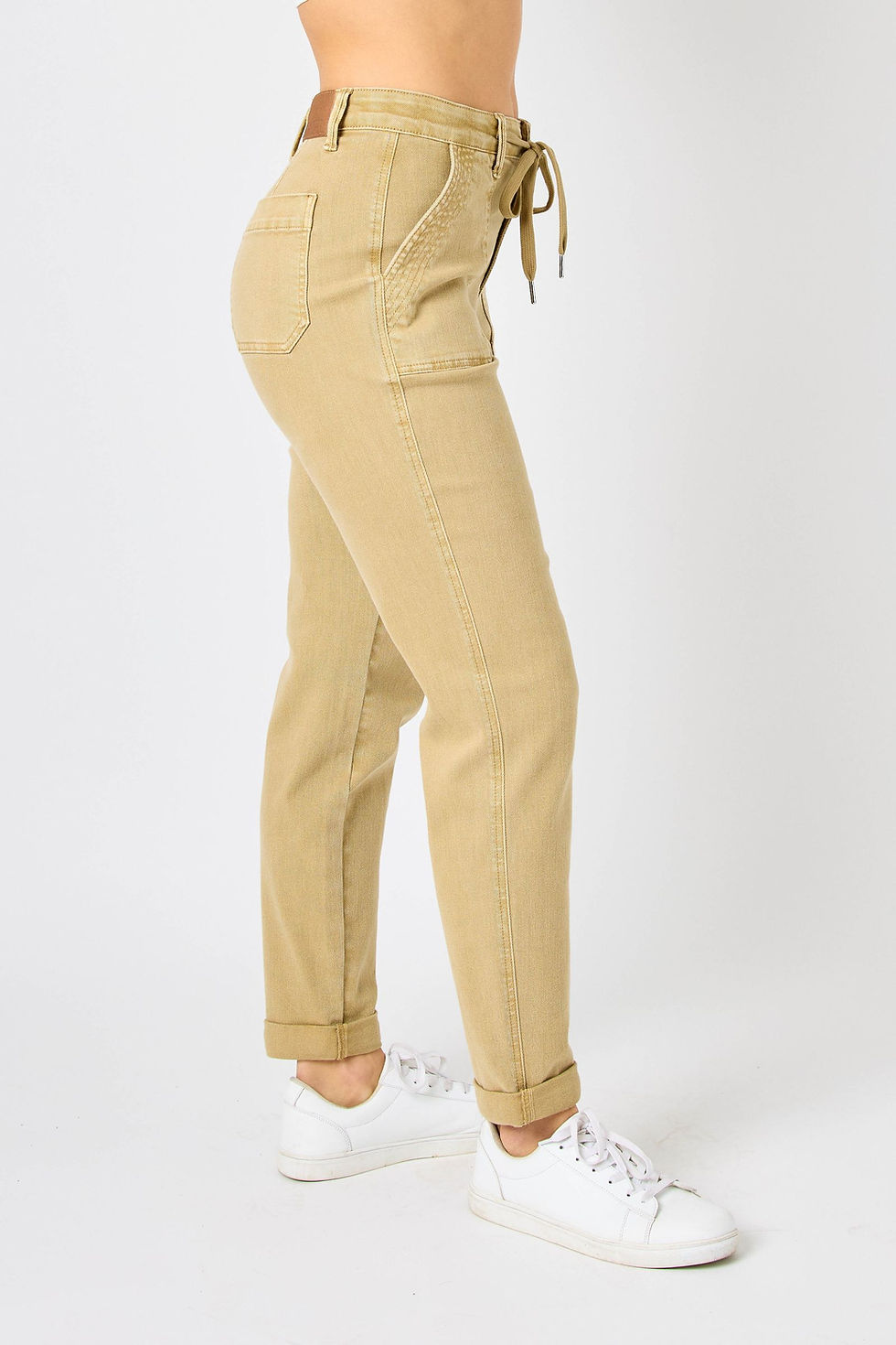 Thumbnail: Judy Blue Khaki Jogger #88815