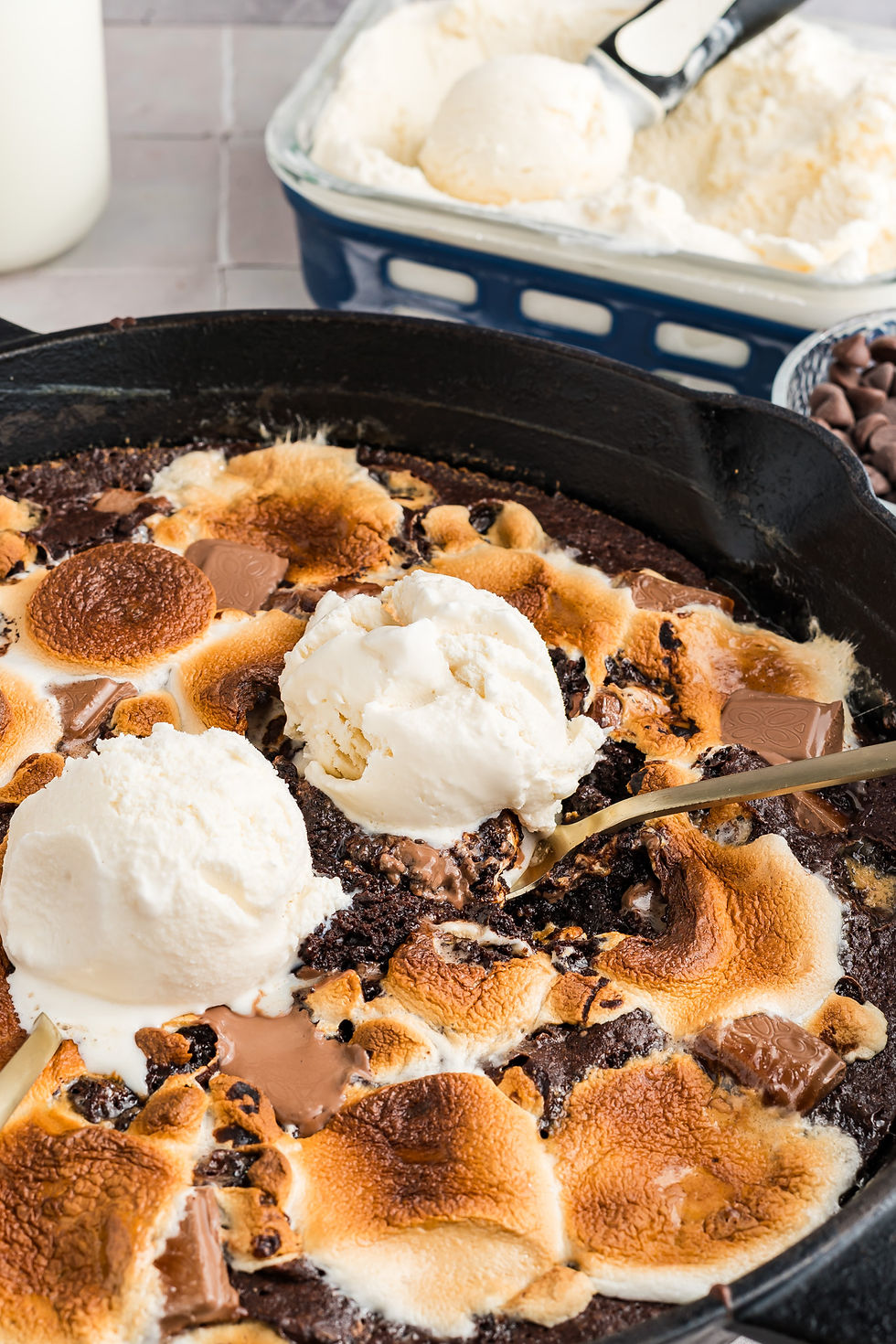 Thumbnail: Smore Skillet Brownie 