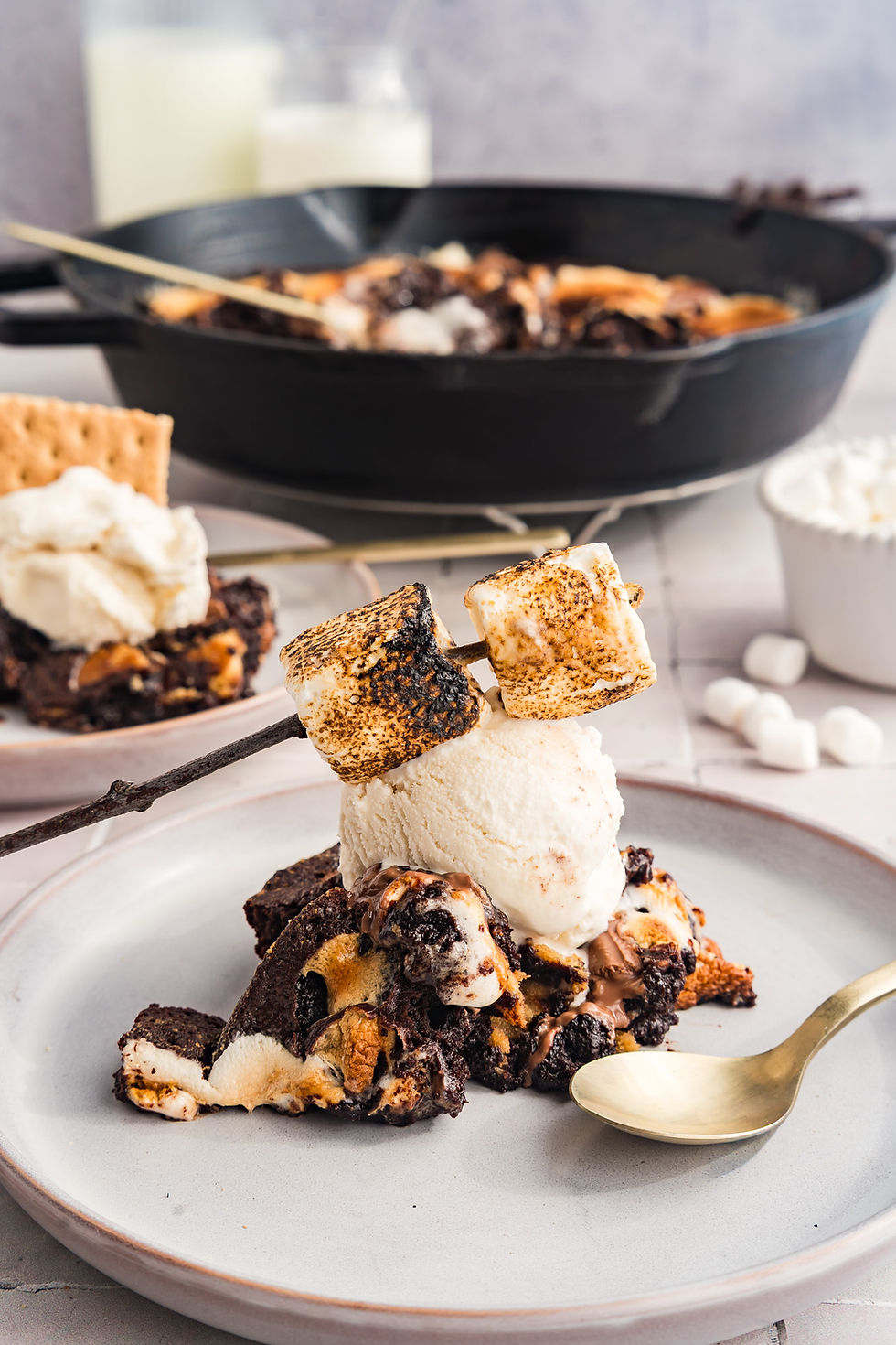 Thumbnail: Smore Skillet Brownie 