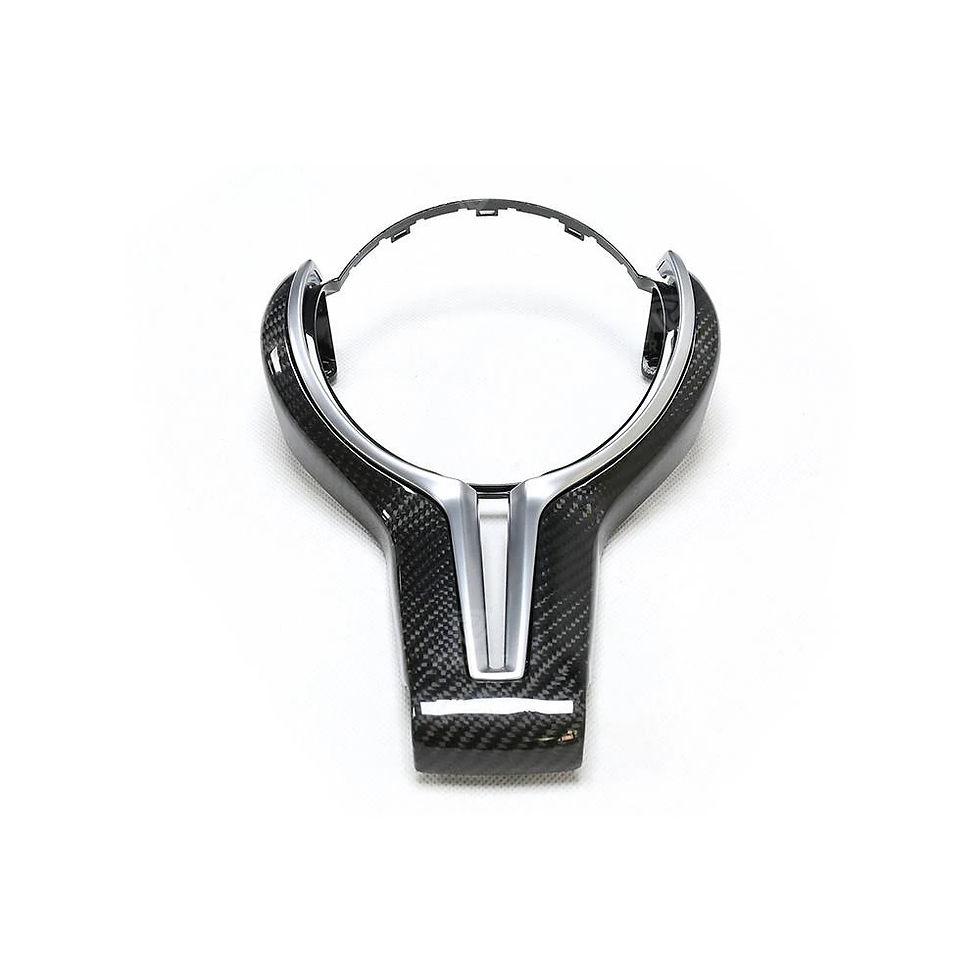 Thumbnail: BMW M-Performance Carbon Fiber Steering Wheel Trim