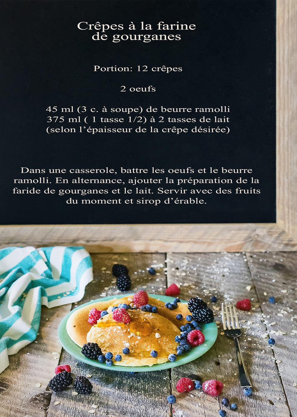 Miniature : Préparation à gaufres et à crêpes à la farine de gourganes