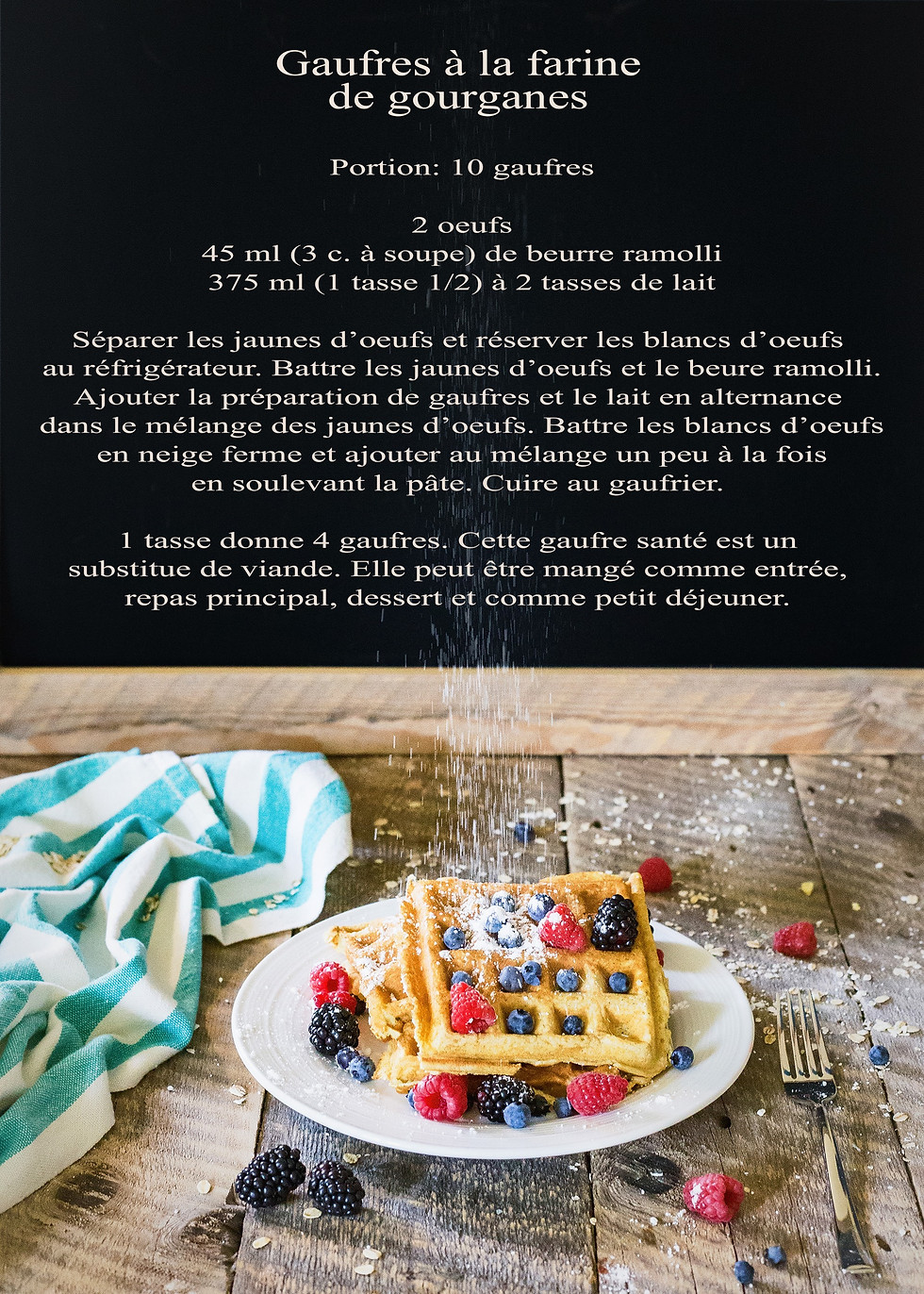 Miniature : Préparation à gaufres et à crêpes à la farine de gourganes