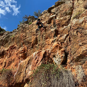Climbing at Agios Nikolaos