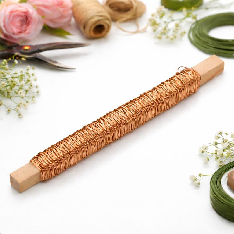 Thumbnail: 2689 - Metallic Florist Wire - All Colours