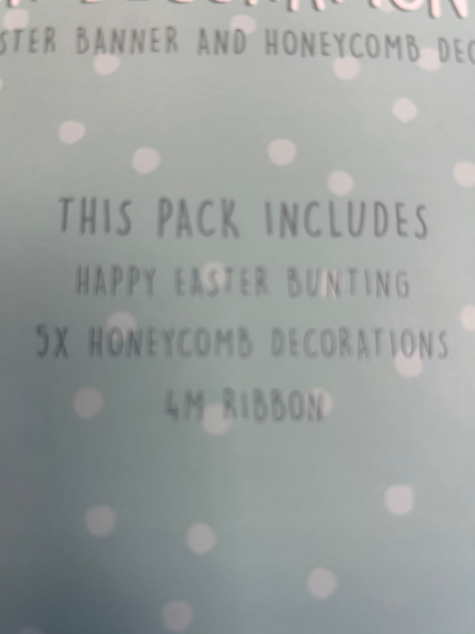 Thumbnail: 2778 - Party Easter Decoration Pack, Treat Bags, Bunny Pot & Decorations