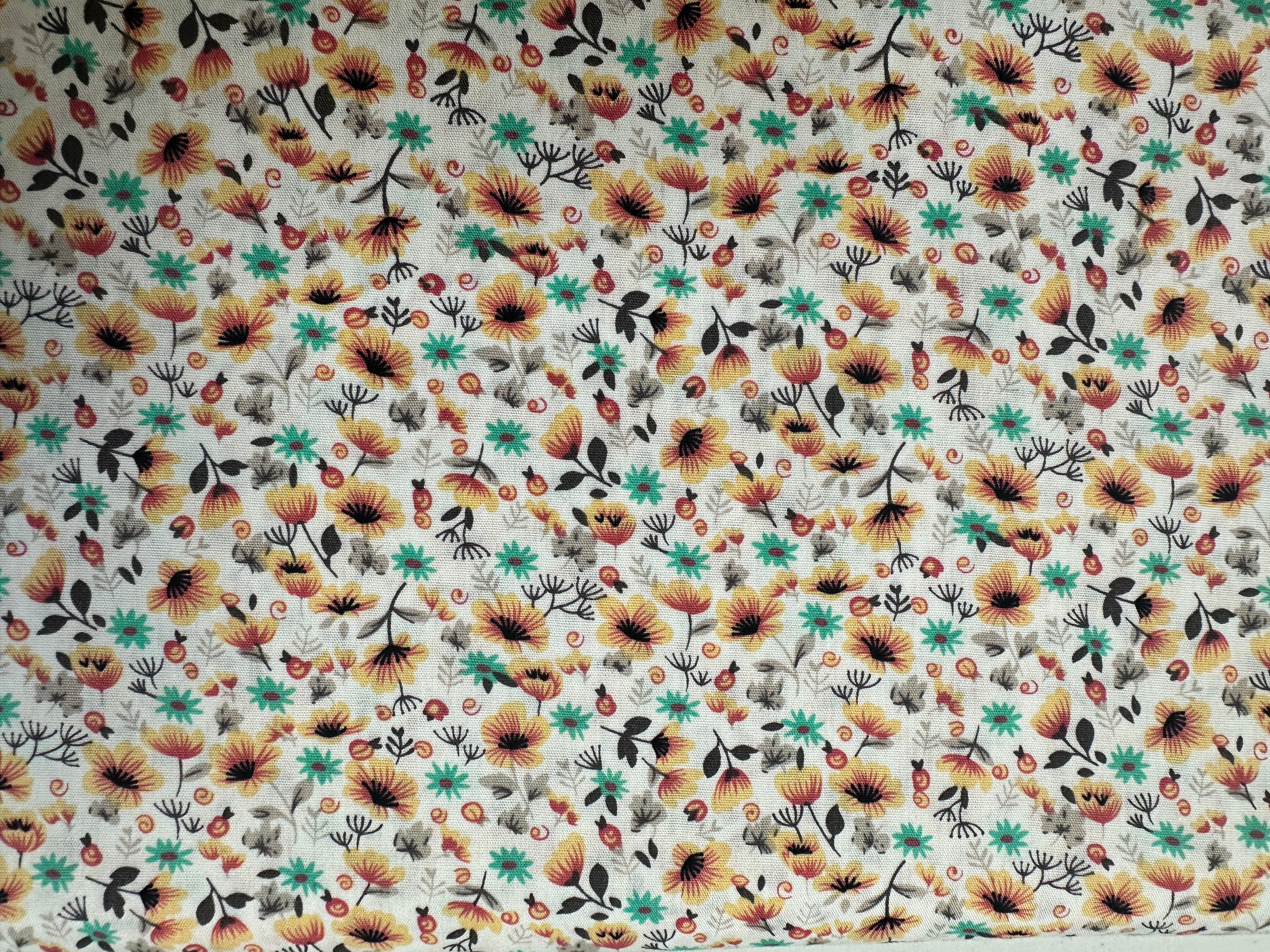 2592 - Marigold Delight 100% Cotton