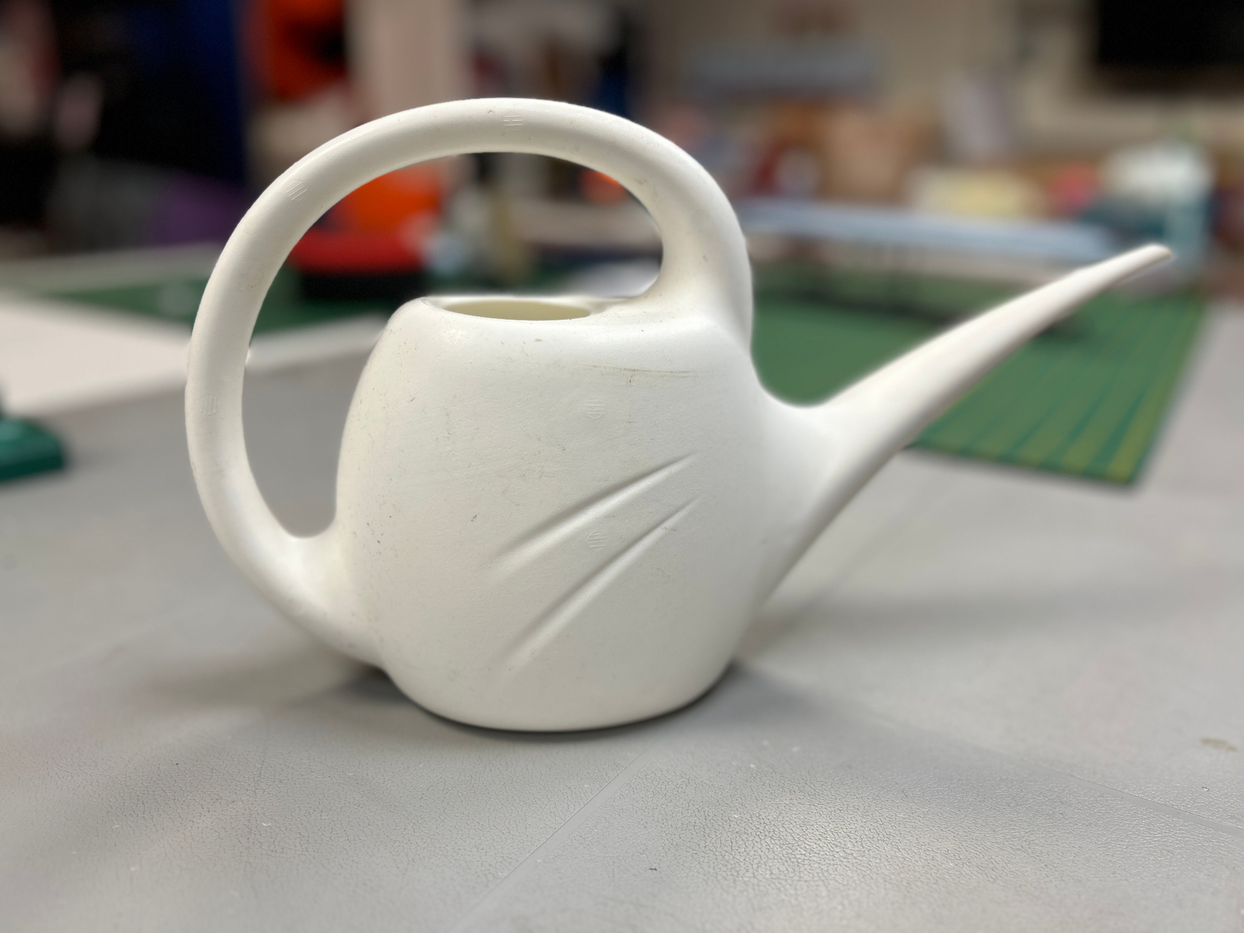 2494 - White Watering Can