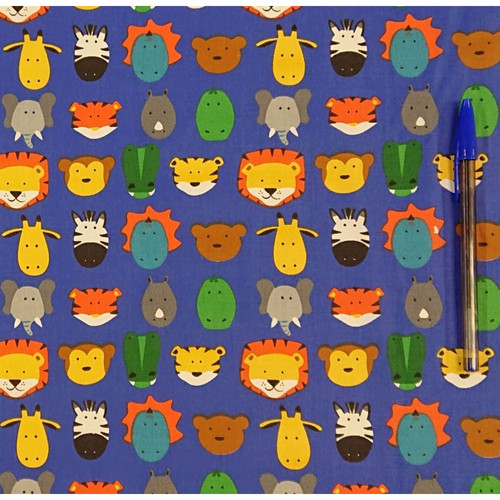 2224R - Wild Things Cotton Fabric Pack | Whiz Kidz
