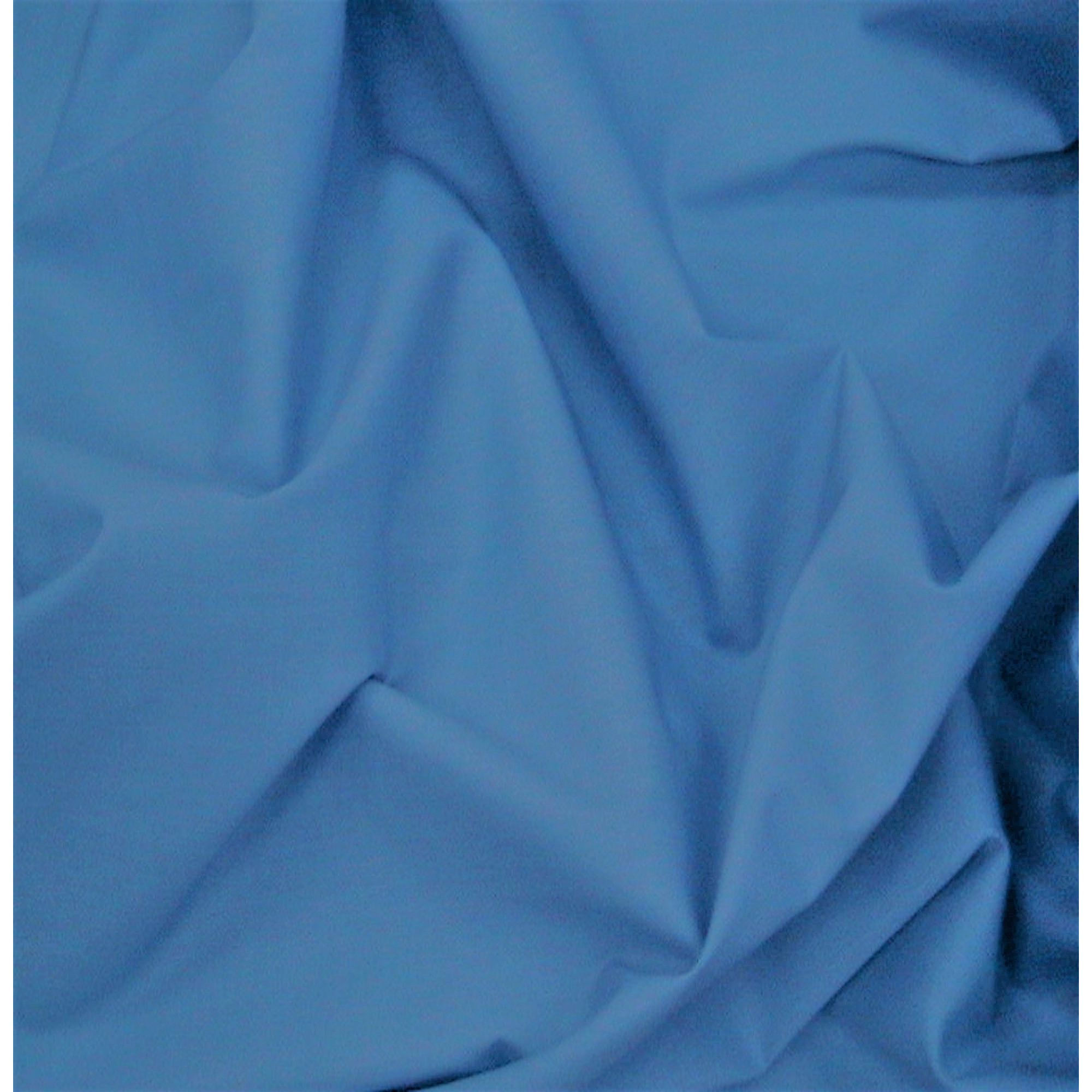 2111 Mid Blue Polycotton 1.5m wide